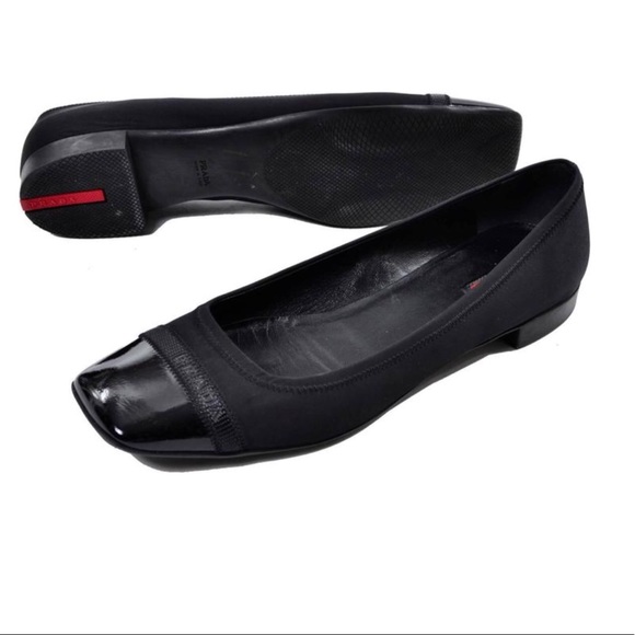 Prada Shoes - Prada Patent Leather Square Toe Shoes